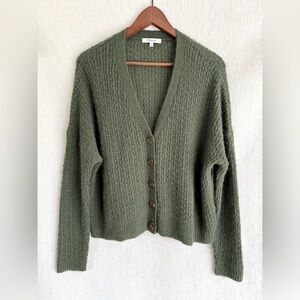Madewell V-Neck Button Up Cardigan